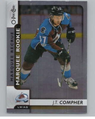 2017-18 O-Pee-Chee #509 J.T. Compher Marquee Rookie RC SP V102437 - Image 1 of 3