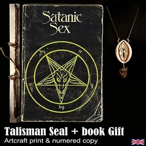 Antique Book Black Magic Secret Societies Manuscript Satanic Forbidden Knowledge - Picture 1 of 24