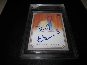 DICK EBERSOL CARTA PERSONALIZZATA FIRMATA AUTO BECKETT LASTRA INCAPSULATA HOF 22 RARA - Foto 1 di 4