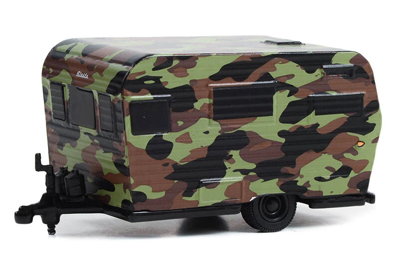 GREENLIGHT - Siesta Travel Trailer 1958 della serie HITCHED HOMES in blister ... - Immagine 1 di 1