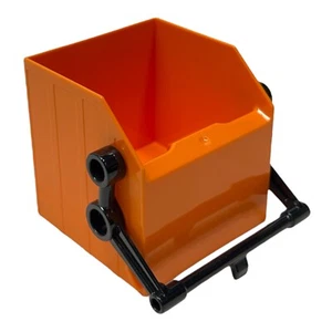 Lego Duplo Naranja Contenedor de Basura Camión de Volteo Pieza #51263 - Imagen 1 de 7
