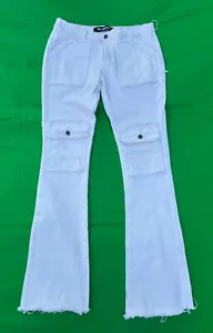 Pantalones vaqueros blancos para hombre Valabasas talla 36. - Imagen 1 de 12