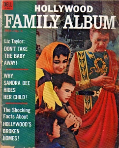 1962 Hollywood Family Album Magazine, Elizabeth Liz Taylor Joan Crawford good - Picture 1 of 3