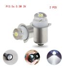 Bright And Energy Efficient White Led P13 5S Bulb For Flashlight Torch 2Pcs