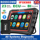 Bidirectional OBD2 Scan Tablet Car Diagnostic Reset Tool ECU Coding All Systems