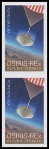 US 5820a OSIRIS-REx imperf NDC vert pair MNH 2023 - Picture 1 of 1