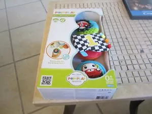 Infantino Pop & Play 3-Piece Cars Red Activity Pods Baby Toys 0+ Months - Picture 1 of 3