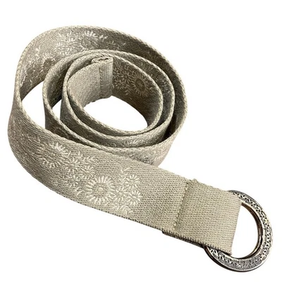 Cinturón Margarita Bordado Gap Floral Flor Cottagecore Y2K 28" Mujer Boho Pradera Foto 1 de 4