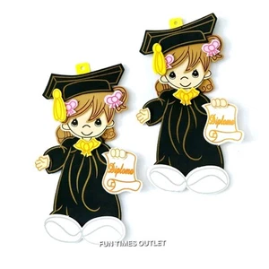 10 Pc Girl Graduation Large 9" Foam Decoration Favors Recuerdos Graduacion Nina - Picture 1 of 6