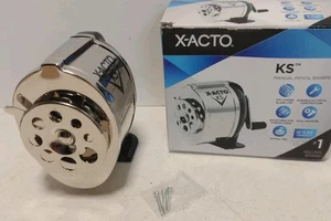 Afilador de lápices manual X-ACTO KS resistente montaje en pared metal escuela oficina NUEVO - Imagen 1 de 9