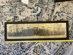 WWI US AEF YARD LONG PHOTO 77TH DIVISION 304TH MG BATTALION CO.B CAMP UPTON 1-18 - Picture 1 of 5