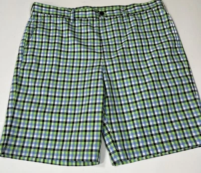 Pantalones cortos de golf Izod Golf para hombre a cuadros multicolores 38x10 (nuevo sin etiquetas) Foto 1 de 4