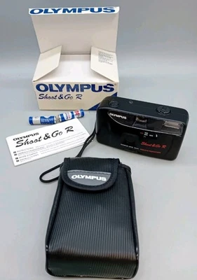Olympus Shoot & Go R Film Camera 34mm Point And Shoot Compact Vintage Tested - Image 1 of 4
