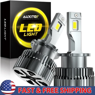 D2S 120W 6000K HID Replacement Xenon Low/High Beam Headlight Lamp Bulbs 2~10X - Image 1 of 4