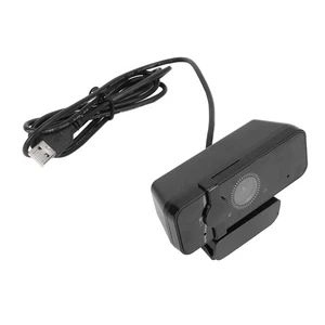 Full HD Webcam With Nose Canceling Microphone Rotatable Head No Drive USB 2. NEW - Afbeelding 1 van 12