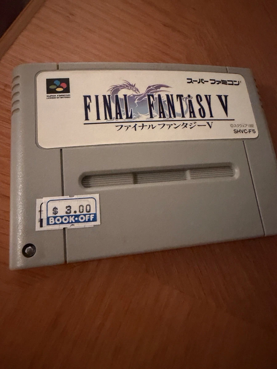 Las mejores ofertas en Final Fantasy V Nintendo 1992 liberado