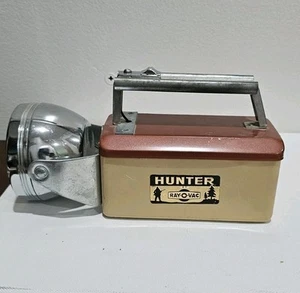 Torcia Lanterna Vintage RAY-O-VAC HUNTER Made In USA, TESTATA e Funzionante/A/74 - Foto 1 di 12