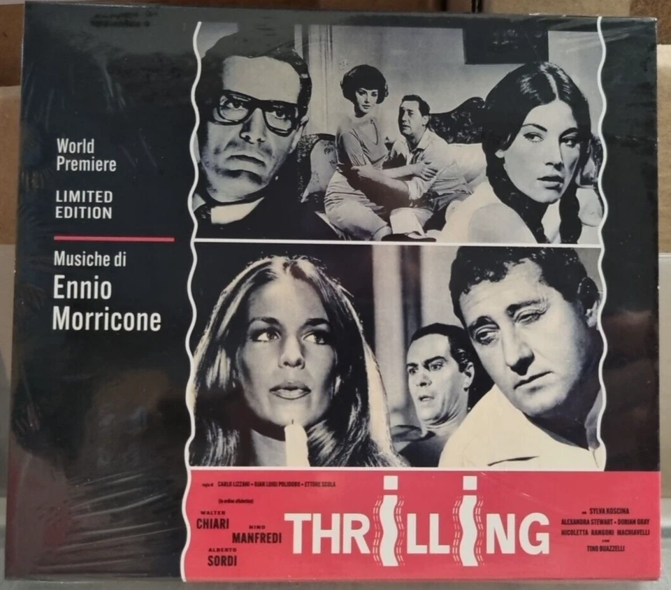 ENNIO MORRICONE - THRILLING - LP - LIMITED EDITION 500 NUMBERED COPIES 2025 - Bild 1 von 4