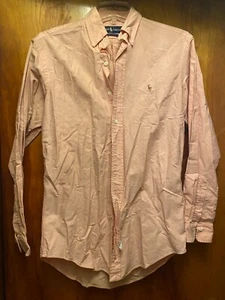MENS RALPH LAUREN LONG SLEEVE DRESS SHIRT, SIZE 15 BY 33 - Picture 1 of 2