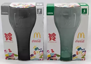 McDonalds Coca Cola Glass 2012 London Olympic Games - New in Box x 2 - Picture 1 of 6