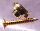 Gold Guitar String Retainer - Disk Type