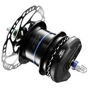 SHIMANO Getriebenabe ALFINE Di2 SG-S7051-8 36 Loch 135 mm 187 mm öffnen schwarz - Bild 1 von 1
