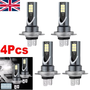 4x H7 LED Fog Light Replace Xenon Hi/Low Kit Bulbs Beam 6000K Canbus Error Free - Picture 1 of 12