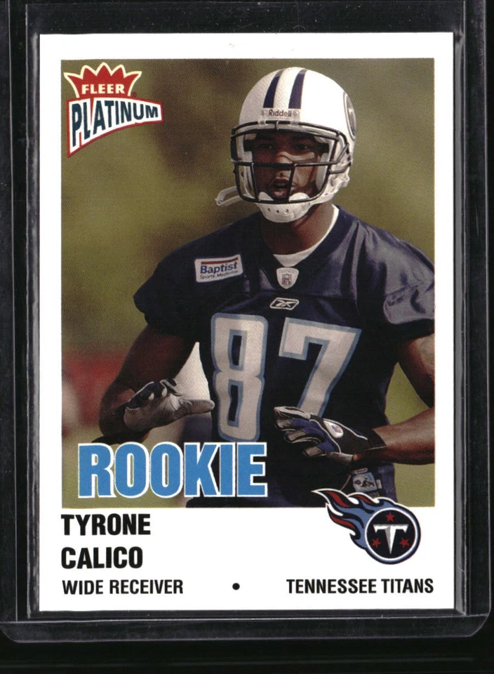 2003 Fleer Platinum #249 Tyrone Calico Rookie #/1500 - Image 1 of 2