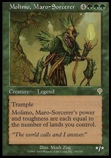 MTG magic cards 1x x1 Light Play, English Molimo, Maro-Sorcerer Invasion