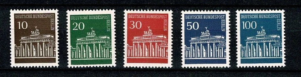U7423 GERMANY BERLIN 1966 Brandenburger Tor  MNH - Image 1 of 1