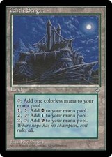 1x  Koskun Keep Homelands card MTG Magic the Gathering