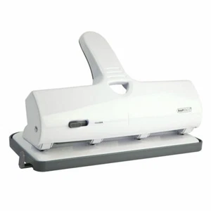 Rapesco ALU 40 Heavy Duty 4 Hole Punch (1324) White - Picture 1 of 1