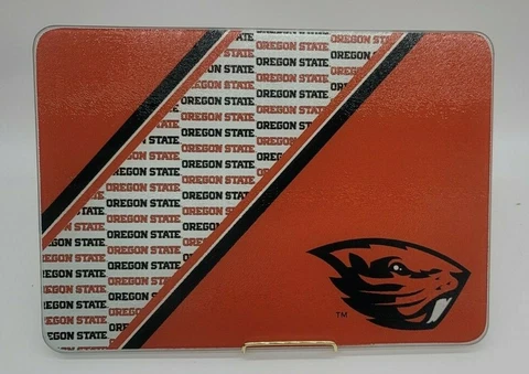 Oregon State Beavers Glass cutting board Cover
