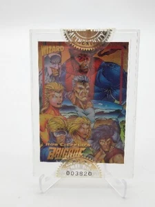 Rob Liefeld Wizard GOLD Card Sealed Numbered Brigade #003820 - Picture 1 of 2