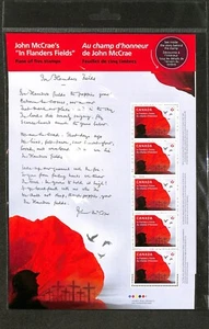 Canada - 2835 - In Flanders Fields - Sheet in Post Office Sealed Pack - 2015 - Picture 1 of 1