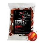 Dried Chilli Naga Bhut Jolokia Pods   Ghost Pepper Chili Highest Quality 200G