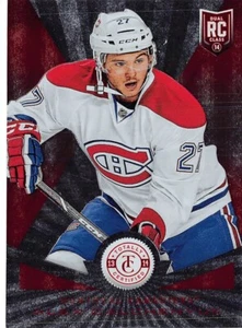 2013-14 totalmente certificado rojo platino #217 Alex Galchenyuk/100 - Imagen 1 de 2