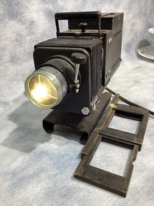 Vintage Delineascope Model D No. 38101 Spenser Lens Co w/ Slide Shuttle Tray - Picture 1 of 16