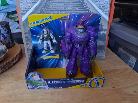 New Imaginext Disney Pixar LIGHTYEAR  BUZZ BATTLE BLAST ZURG Action Figures NIB Cover