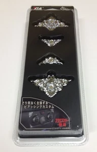 3D BLING CUSTOMIZE CRYSTAL JEWELRY CHROME ACCENT TRIM EMBLEM CAR AUTO SUV E1678P - Picture 1 of 7
