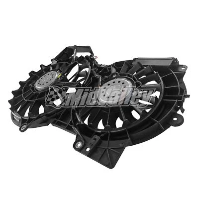Engine Cooling Fan Assembly for Audi A6 2005 2006 2007 2008 2009 2010 2011 Foto 1 de 4