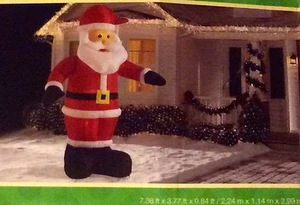NIB~INFLATABLE/AIRBLOWN/blowup~10 FEET WAVING SANTA - Picture 1 of 1