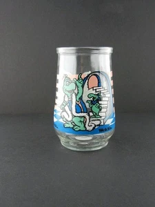 Barattolo in vetro gelatina da collezione Welch's - #5 Yertle the Turtle and Friends 1996 - Foto 1 di 2