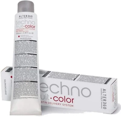 ALTER EGO AlterEgo Techno Fruit Color Hair Colour Cream Hair Dye 100ML ITALY Brand New