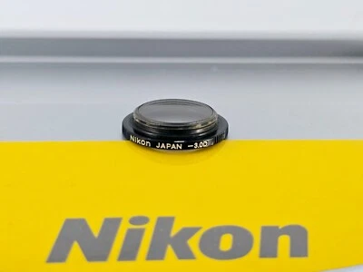 🌸[Near MINT] Nikon -3.0 D Diopter Correction Lens Eyepiece for FE2 FM2/3A Japan - Image 1 of 4