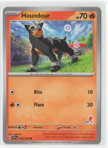 Pokemon Escarlata y Violeta - 033/198 Houndour Armarouge Sello #21 - Imagen 1 de 1