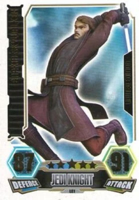  TOPPS STAR WARS FORCE ATTAX SERIES 3 LE1 ANAKIN SKYWALKER LIMITED CARD by TOPPS - Image 1 of 3