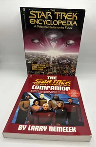Star Trek The Next Generation Companion, Star Trek Encyclopedia by Michael Okuda - Picture 1 of 7