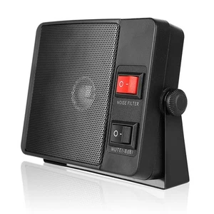 3.5mm TS-750 External Speaker for YAESU ICOM KENWOOD CB Car Two Way Mobile Radio - Zdjęcie 1 z 7