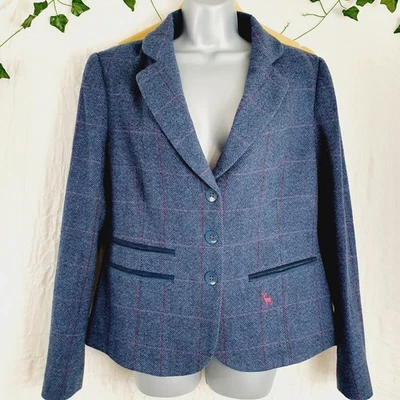 NESS Tweed Jacket UK 16 Blazer Hacking Herringbone Country Riding Equestrian - Image 1 of 4